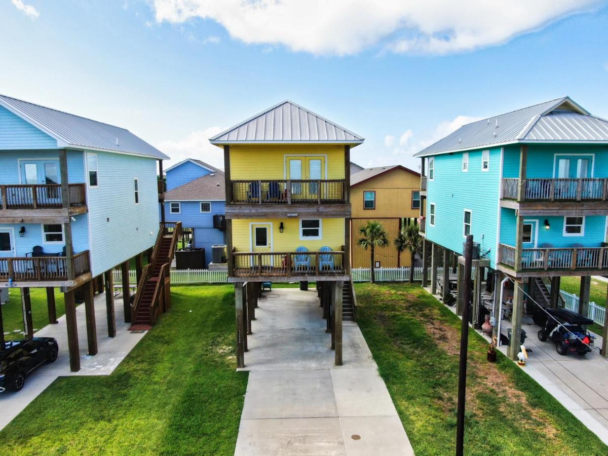 Yellow Beach Haven, Decks, Views, Mere Steps To Sand กาลเวสตัน ภายนอก รูปภาพ